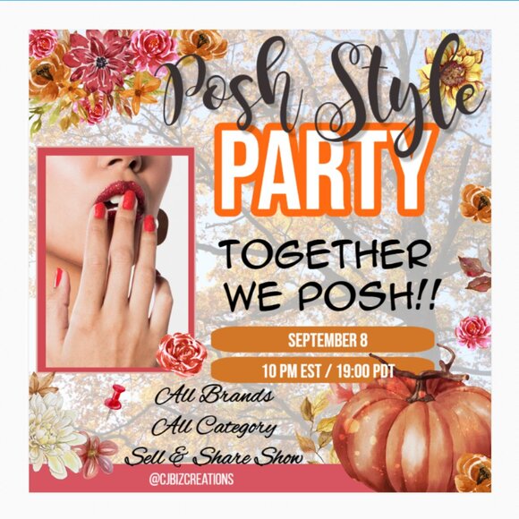 Other - Together We Posh "Style" - POSH PARTY - Sept 8 @10 PM EST / 19:00 PDT